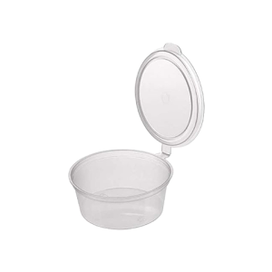 100ml Hinged Lid Sauce Container (1000/Ctn)