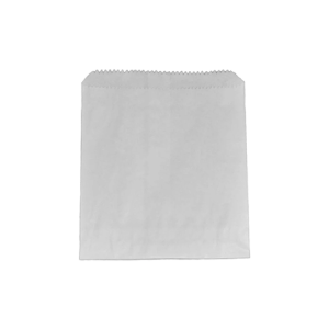 2 Square Paper Bag White (GPL) (500) (210x205mm)