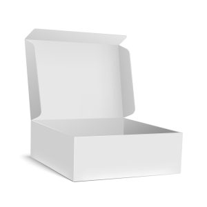 Flat Cake Box 4x4x3