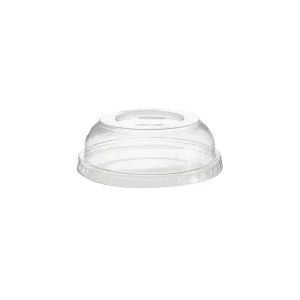 117mm PET Dome Lid/No Hole Deli Container 500pc/Ctn
